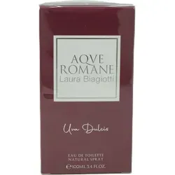 Laura Biagiotti Aqve Romane Uva Dulcis Eau de Toilette 100 ml - Damenduft mit fruchtiger Frische, inspiriert von der Leichtigkeit Italiens – ideal für moderne Frauen, die ihren individuellen Stil unterstreichen möchten.
