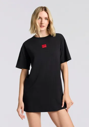 HUGO Nachthemd mit Rundhalsausschnitt in schwarz von HUGO BOSS