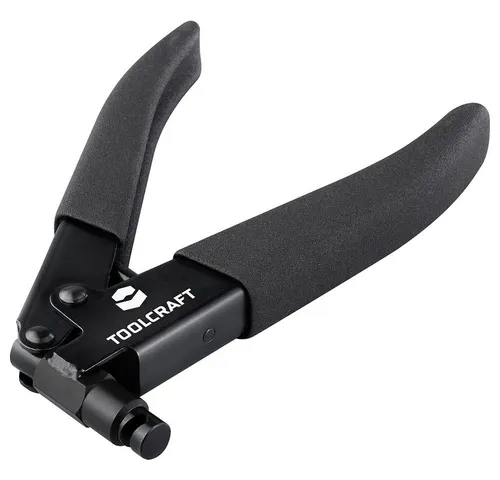 TOOLCRAFT TO-9616515 Universal Stanzzange 158 mm - Zimmermannszange, rostbeständig und ideal für präzise Stanzarbeiten in Holz und anderen Materialien.