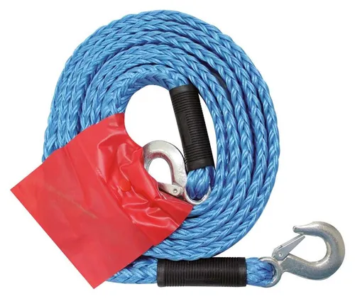 PETEX Abschleppseil 3000kg - Hochwertiges Abschleppseil mit 3000 kg Zugkraft, inklusive praktischer Aufbewahrungstasche und verstärkten Endschlaufen – ideal für Autos, Boote und Motorräder.