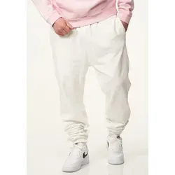BEHYPE STUDIOS Jogginghose IM REGULAR-FIT Herren Lange Sporthose Trainingshose Freizeithose weiß XL