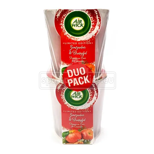  2x 105 g Air Wick Wohlfühl-Duftkerze Glas Zimtzauber Bratapfel 29,76 EUR/kg
