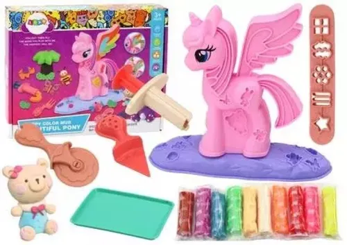Ciastolina z akcesoriami Jednorożec LEAN Toys 5905991004042