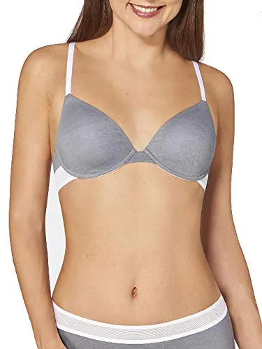 Sloggi Damen sloggi Ever Fresh WHP T-Shirt BH,, per pack Grau (grey combination M013), D(Herstellergröße: 75D)