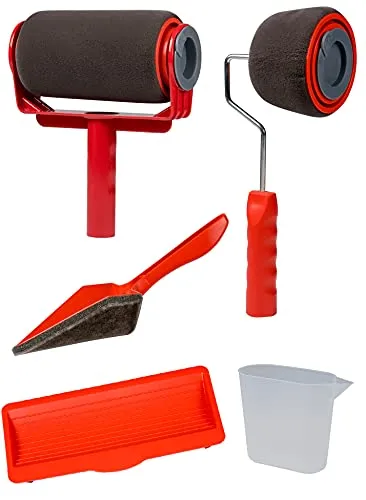 Paint racer 10311 Farbroller, nachfüllbar, für Malerei, ohne Schmutz und Projektion