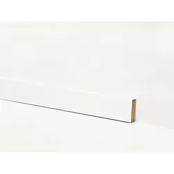 Equipped Sockelleiste 58mm 0038 Weiss (Weimarer Leiste)