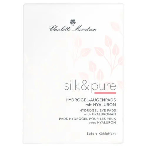 Charlotte Meentzen Silk & Pure Hydrogel-Augenpads mit Hyaluron 5 x 2 Stück
