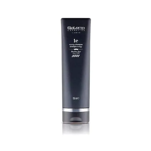 Salerm Homme Energy Anti-Haarausfall Shampoo 250ml - Professionelles Shampoo für Männer, das Haarausfall bekämpft und die Haarstruktur stärkt. Ideal für alle Haartypen, revitalisiert und spendet Feuchtigkeit für gesundes, glänzendes Haar.