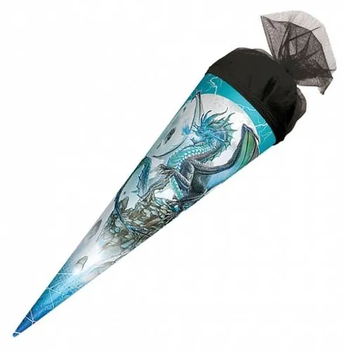 ROTH SCHULTÜTE EISDRACHE RUND 22 cm SCHULE EINSCHULUNG