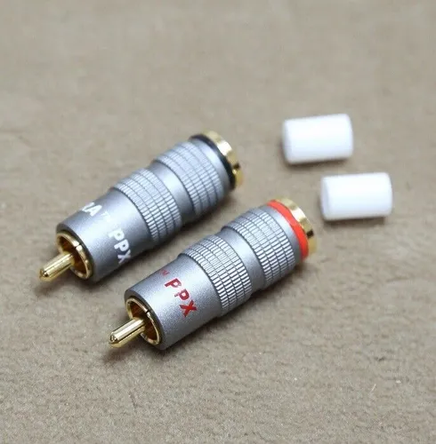 Supra Cables PPX High-End Cinchstecker RCA vergoldet 1 Paar