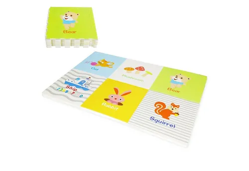 CCLIFE Puzzlematte Puzzlematte Krabbelmatte Spielmatte Baby