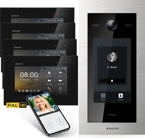 HD Video Türsprechanlage EVO-HD-TOUCH-7-2M-BL-1WIFI