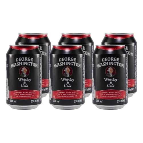George Washington Whiskey & Cola (12 x 0,33L)