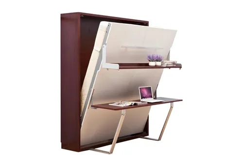 Schreibtisch Regal Bett 2in1 Funktions Schrankbett Möbel Tisch Wandbett Betten