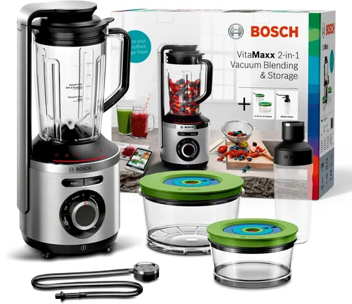 BOSCH MMBV625M Series 8 Vakuum-Mixer in silber von Bosch