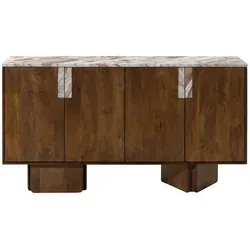 Sideboard Mango 160x45x85 braun lackiert LUGANO #201