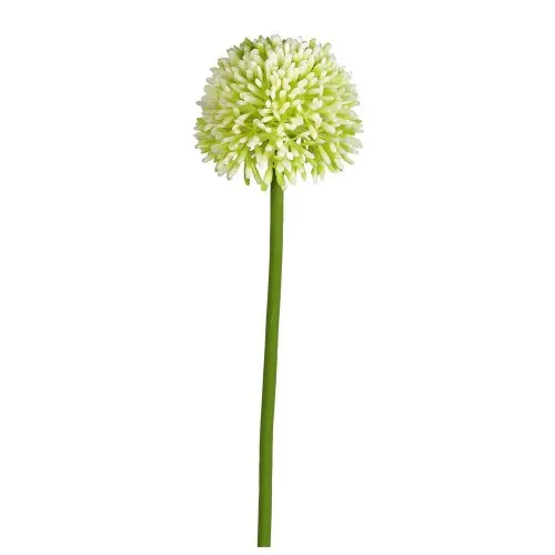 Kunstblume 1 Stück Allium 44 cm WEISS-40