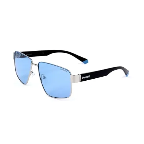 Polaroid PLD 6121/S Sonnenbrille in silber von Polaroid