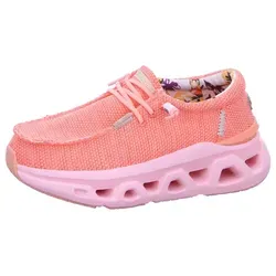 Lässiger Sneaker Emma 5.0 Orange Leinen – superleicht und bequem - Der Fusion „Emma 5.0“ ist der ideale Damen Sneaker für einen entspannten Look. Mit atmungsaktivem Leinen und herausnehmbarer Korksohle bietet er ein angenehmes Tragegefühl und perfekten Sitz. Ein vielseitiger Lieblingsschuh für jeden Tag.