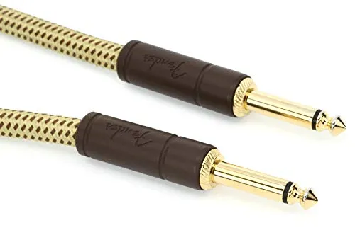 Fender Deluxe Cable 7,5m Tweed N in gelb von Fender