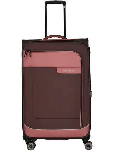 Travelite 4-Rad Koffer Größe L in pink von travelite