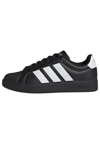 ADIDAS Damen Freizeitschuhe Streettalk - Stylische Freizeitschuhe für Damen, die mit ihrem modernen Design und hochwertigem Synthetikleder überzeugen. Ideal für Freizeit und Stadtleben, bietet die Gummi-Cupsohle optimalen Komfort.