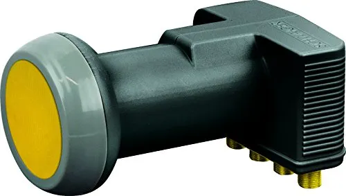Schwaiger sps6844 a511 LNB Quad 4 Ausgänge 40 mm anthrazit