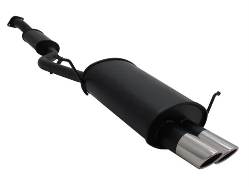 Novus Sportauspuff für BMW E36 Compact 318Ti 2x76mm SR-Design - Schalldämpfer mit sportlichem Design und verbesserter Leistung für BMW E36, ideal für mehr Fahrspaß und ein kraftvolles Klangerlebnis.