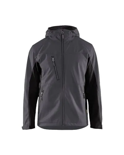 Blakläder 475325169699XXXL Softshell Jacke, Mittelgrau/Schwarz, Größe XxXL
