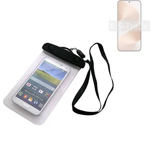 K-S-Trade Handyhülle für Huawei Pura 80, Schutz Hülle Handy Hülle Beach Bag wasserdicht 16cm x 10cm