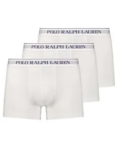 Polo Ralph Lauren Herren 3er-Pack Boxershorts Classic weiß (L) - Herrenunterhosen im praktischen Dreierpack aus komfortabler Baumwollmischung mit Stretch für optimalen Sitz und Bewegungsfreiheit.