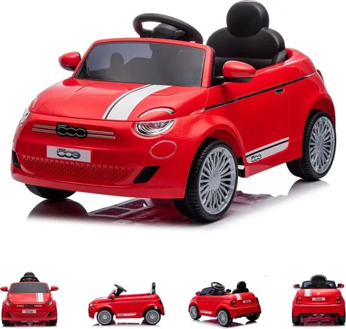 Produktbild Chipolino Kinder Elektroauto Fiat 500 mit Fernbedienung