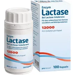 Lactase 12.000 FCC Kapseln 100 St