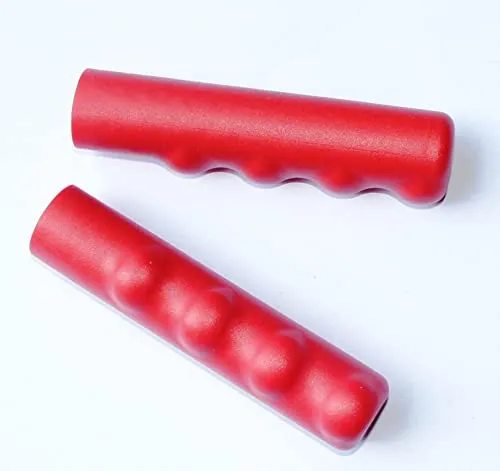 GPE 2X Schubkarrengriff Sackkarrengriff Griff Schubkarre Sackkarre - 19,5 mm ROT