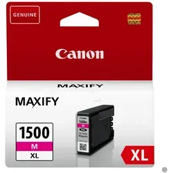 Original Canon PGI-1500 XL Magenta Tintenpatrone - 780 Seiten Kapazität, ideal für hochwertige Farbdrucke in der Maxify 2000 Serie