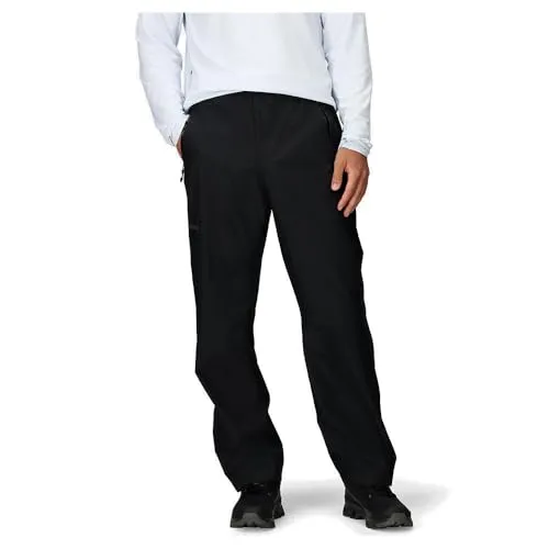 Marmot Minimalist Pertex Pant black (001) XXL - Herren Outdoor- und Wanderhose aus 100% recyceltem Polyester, bietet dauerhafte Wasserdichtigkeit und Winddichtigkeit. Ideal für unvorhersehbares Wetter dank 3/4-Reißverschlüssen und praktischen Reißverschlusstaschen.