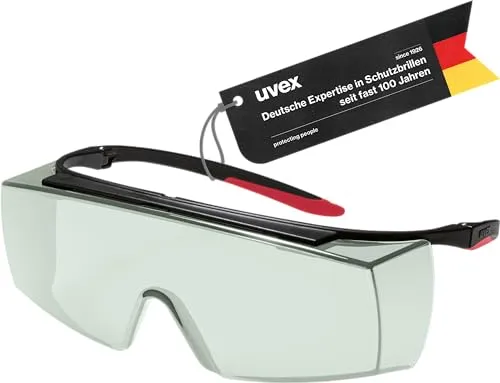Uvex super f OTG 9169 - Überbrille für Brillenträger - Brillen - Multischutz-Schutzbrille mit Anti-Beschlag, kratzfest und speziell für Brillenträger entwickelt, ideal für Infrarot- und UV-Schutz sowie HPL/IPl-Haarentfernung.