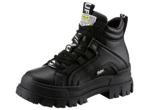 Buffalo Damen Aspha Nc Mid Sneaker, Schwarz, 38 EU von Buffalo