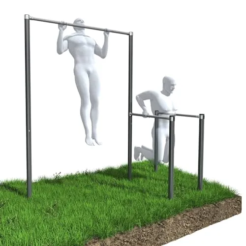 Produktbild QLS Klimmzugstange Outdoor Kraftstation