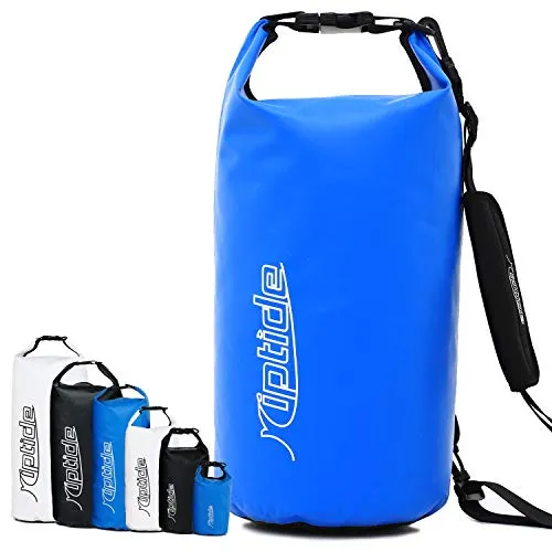 riptide Dry Bag - wasserdichter Packsack mit Umhängegurt | blau | 20l