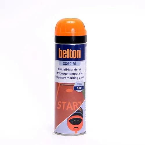 Kurzzeit Markierer Spray Markierunsspray orange 500ml Belton Special 323582