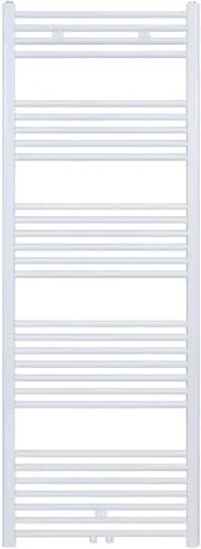 Badheizkörper - Mittelanschluss Weiß 1700 x 500 mm, 771W - Handtuchwärmer mit effizientem Mittelanschluss, sorgt für warme Handtücher und ein angenehmes Raumklima.