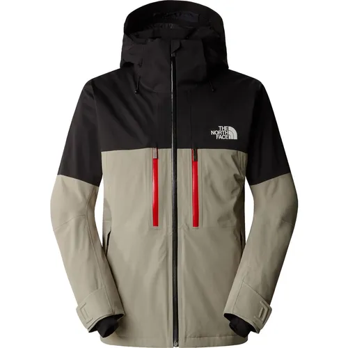 The North Face Chakal Jacket Men Clay Grey/TNF Black (XXL) - Auslaufware - Hochwertige Jacke für Herren in modischem Clay Grey/TNF Black, ideal für Outdoor-Aktivitäten und schützt vor Wind und Wetter.