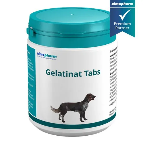 almapharm Gelatinat für Hunde 125 Tabletten