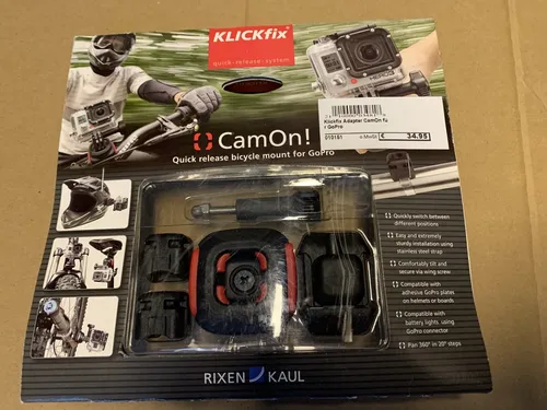 Rixen & Kaul Klickfix CamOn Lenkerhalterung für Actioncams