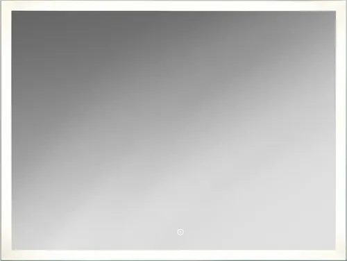 Leuchtspiegel Sora 60x80 – Kristallform in silber von jokey