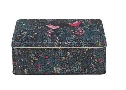 Elite Sara Miller India Birds Tiefe rechteckige Box 195 x 154 x 75 mm