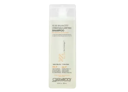 Giovanni, 50:50 Balanced, feuchtigkeitsspendendes-klärendes Shampoo, 250 ml