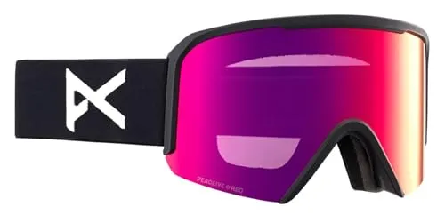 Anon NESA BLACK PERSEIVE SUNNY RED + ERSATZGLAS 23/24