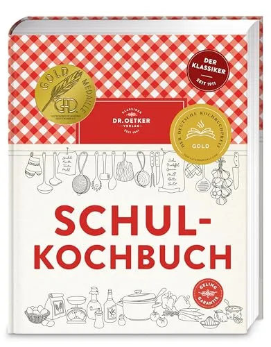 Schulkochbuch - Das meistverkaufte Kochbuch seit 1911, mit 30 Mio. Exemplaren, Klassikern und modernen Variationen